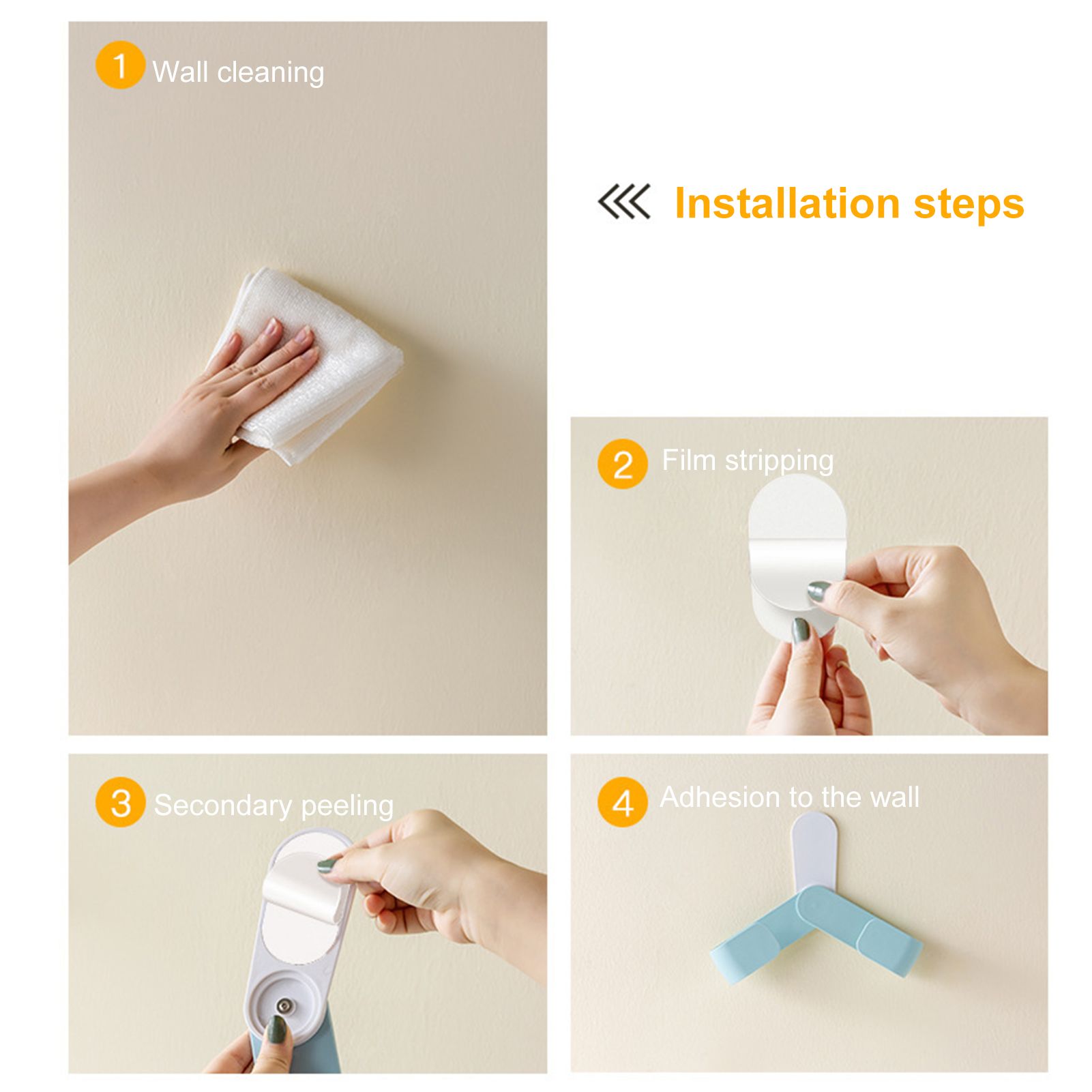 Pot Lid Organizer Wall Mounted Sturdy Waterproof Pot Lid Organizer