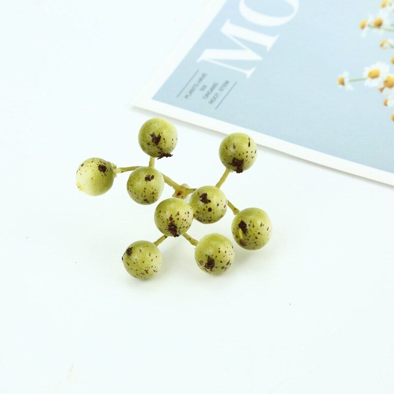 MINI Foam pompons Christmas  Year decoration for home wedding flowers for scrapbooking diy gifts box brooch artificial fruits