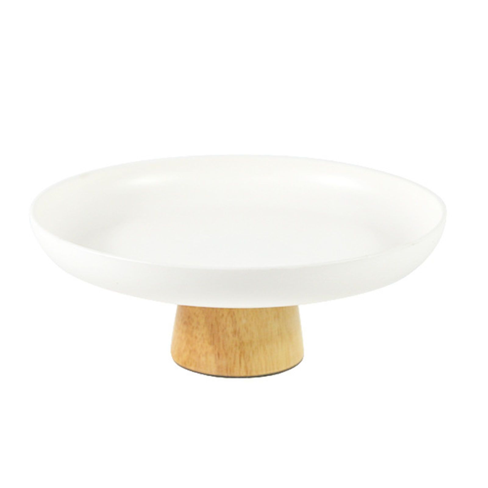 Snack Plate Wooden Base Reusable Decorative Storage Dish