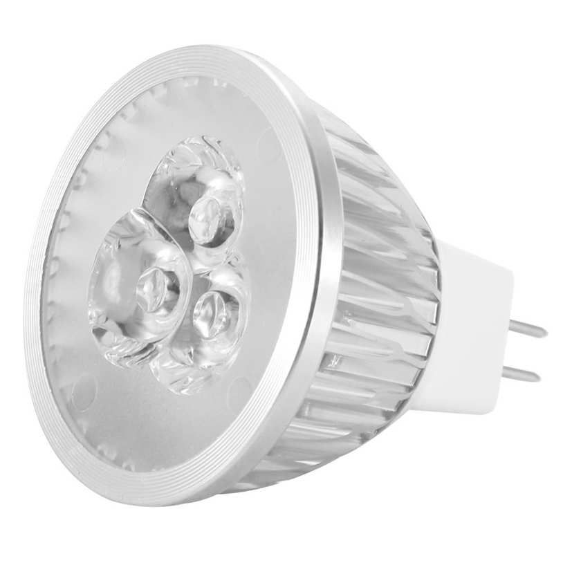 MR16 3W LED Light Bulb Aluminum Decorating Lamp Warm For Home Restaurant Hotel