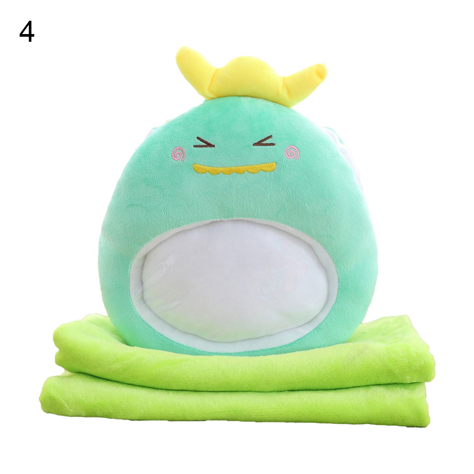 Plush Pillow Stuffed Pets Toy Animal Fruit Image Cushion Pillow Blanket