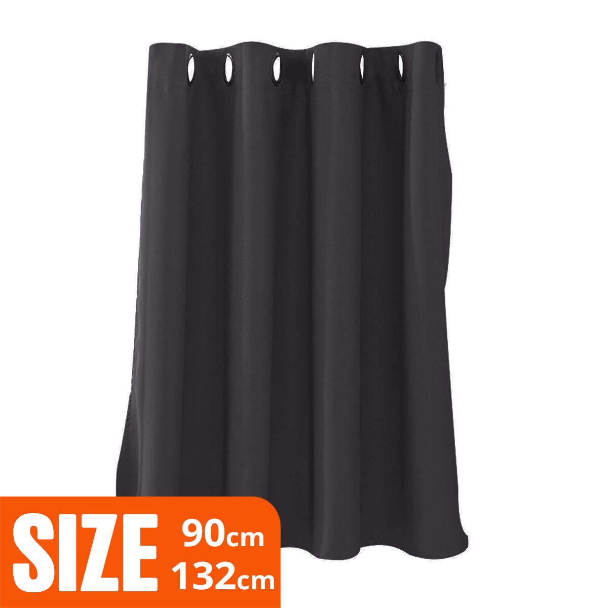 Solid Color Window Curtain Living Room Kitchen Light Blocking Drapes Home Decor