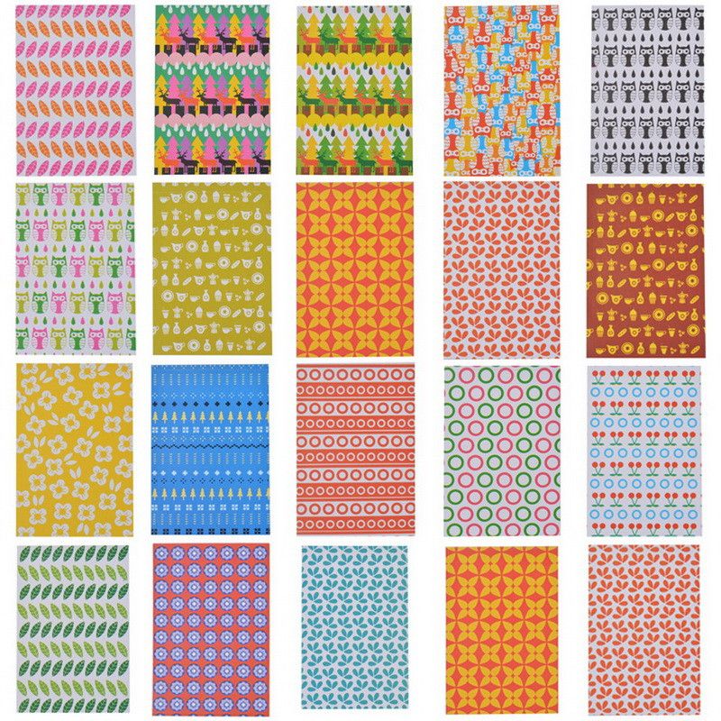 DIY 20pcs/set  Cute Films Photo Cute Diary Stickers For FujiFilm Instax Mini Instant