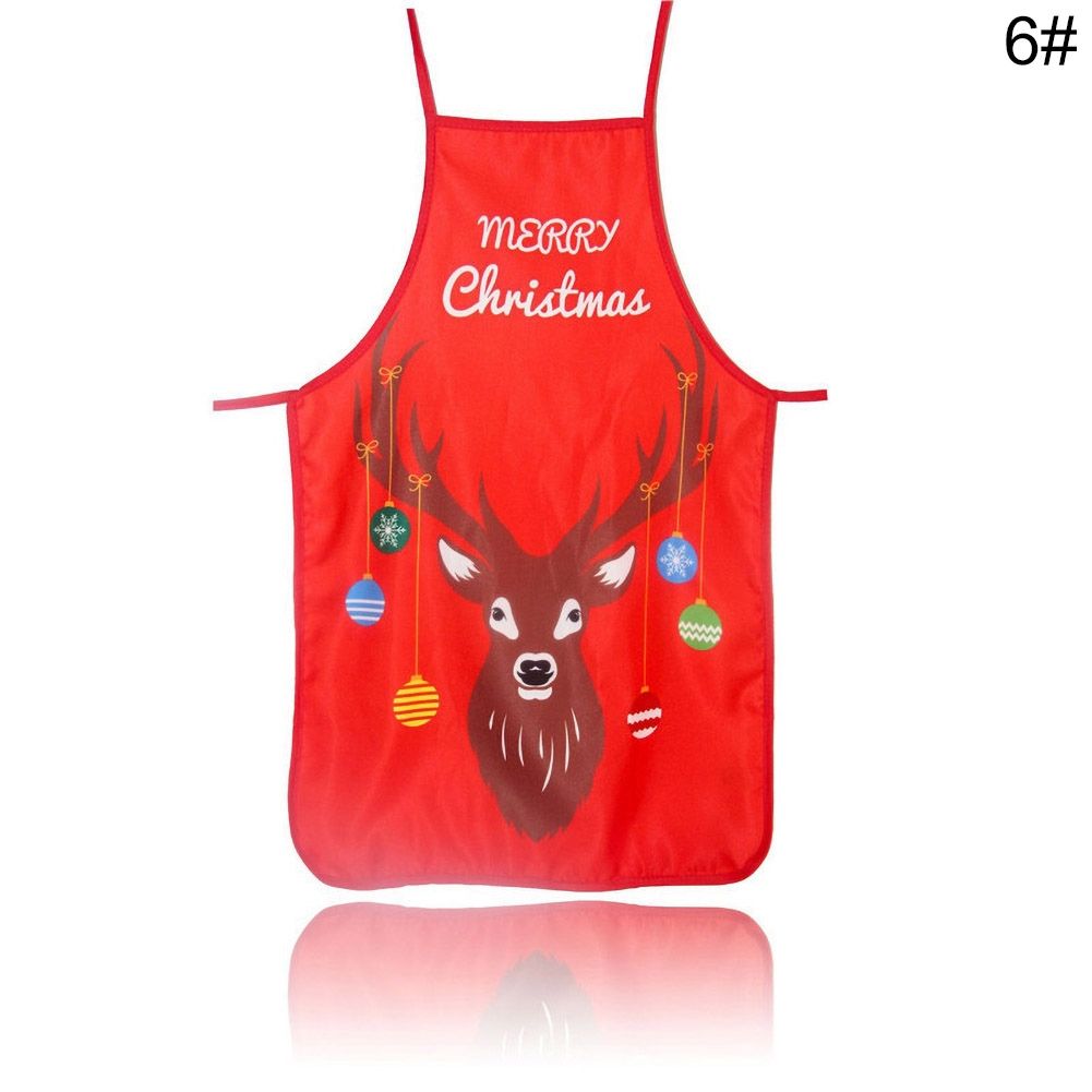 Adult Santa Claus Christmas Party Decor Home Kitchen Cooking Cleaning Apron