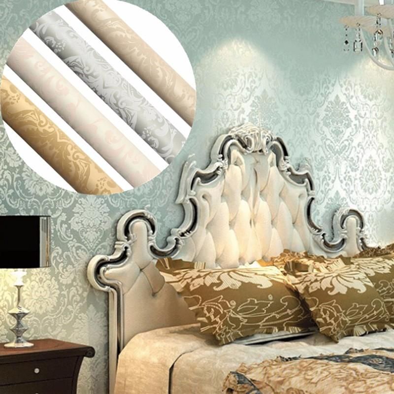 3D Wallpaper Bedroom Living Modern Wall Home Background Stripe Mural Roll NEW（4 Color for Choice）(Light yellow)