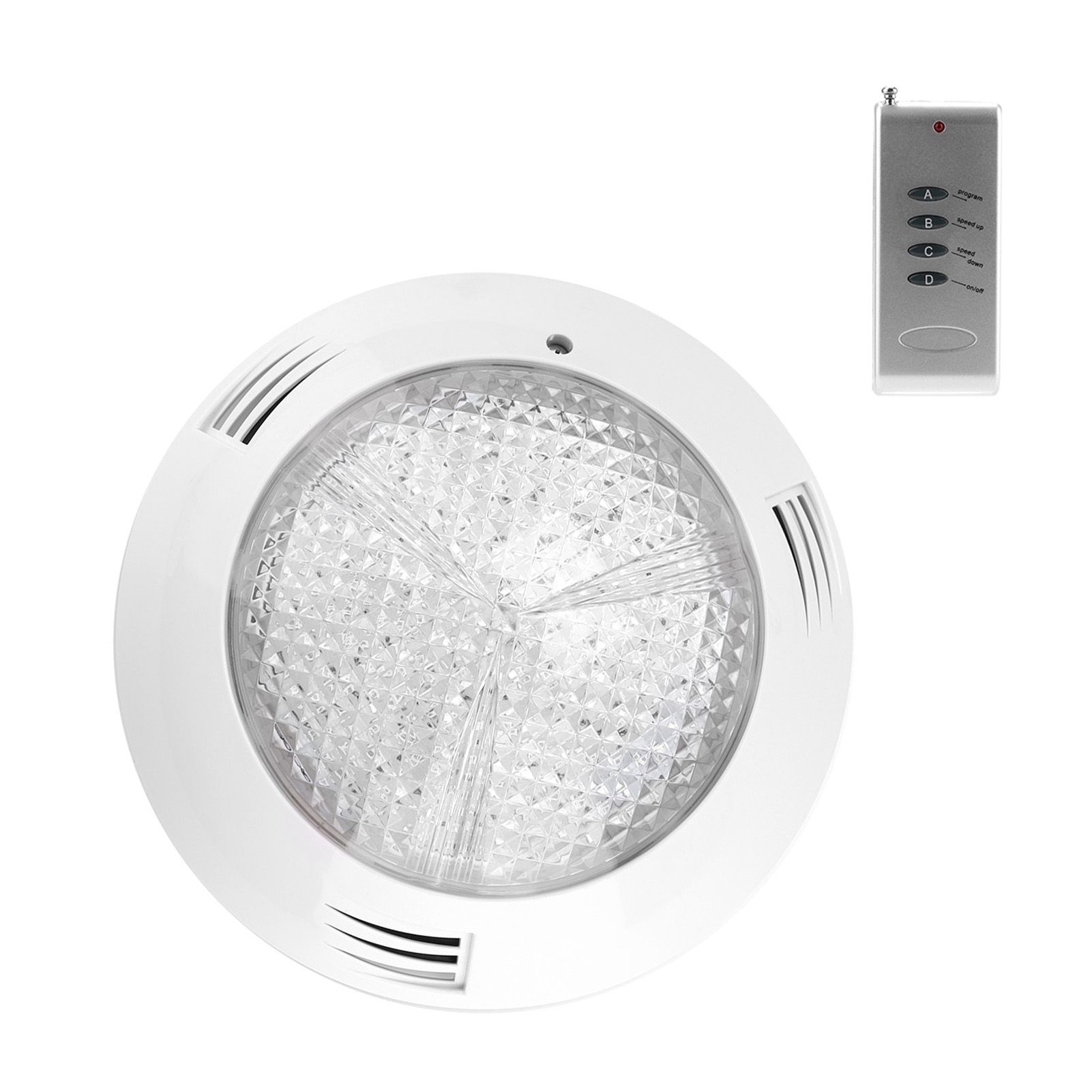 Atyhao Pond Lights AC12V 35W 360LED RGB Waterproof Pool Light Multicolor