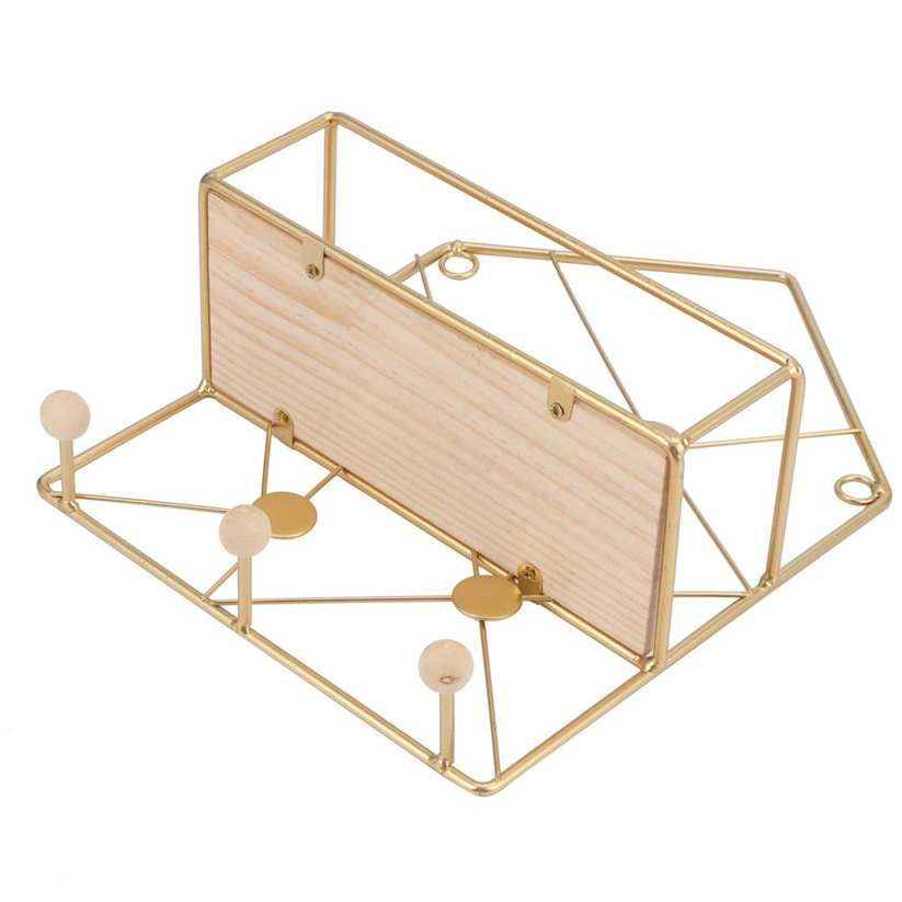 Punch‑Free Wall Storage Rack Hanging Floating Shelf Bedroom Living Room Organizer