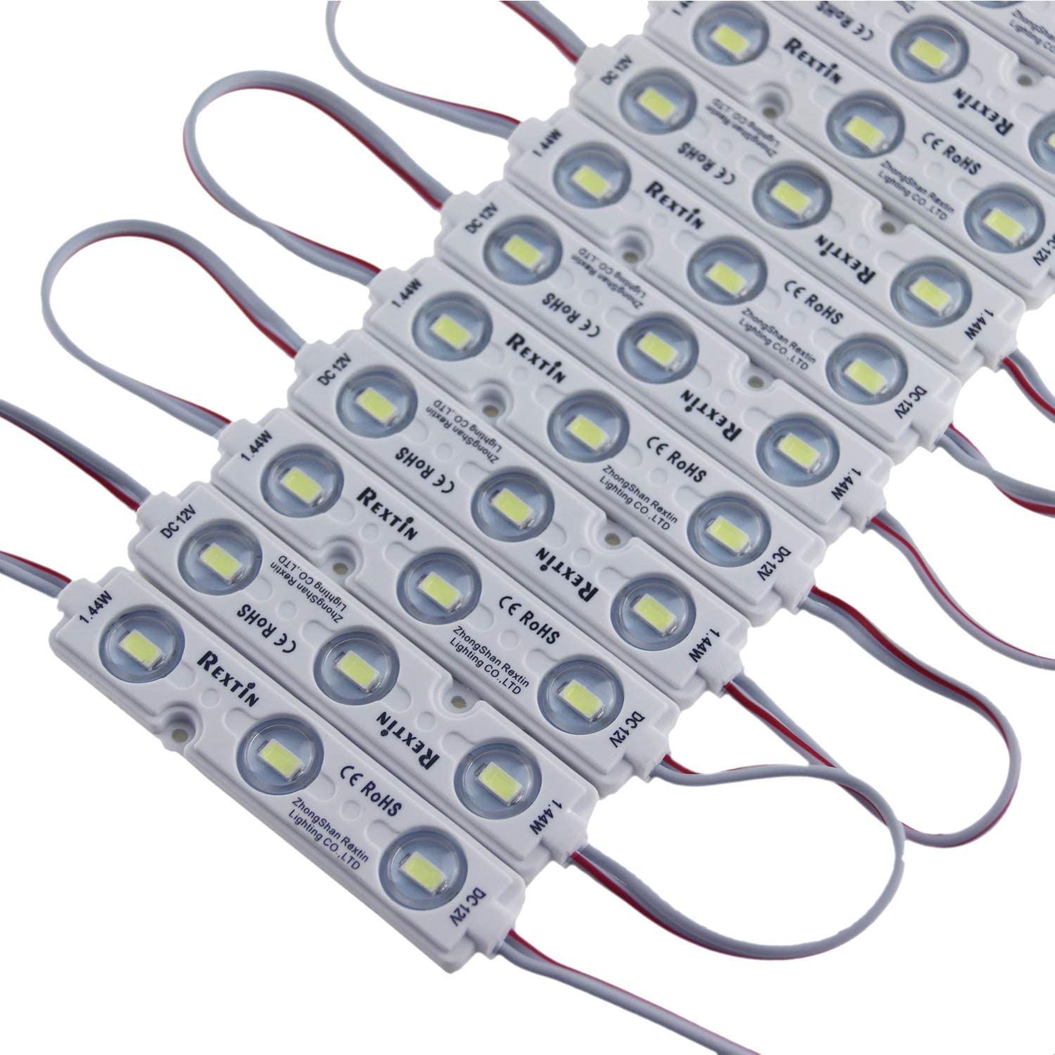 LED Module Light Waterproof//20 strip of 3 LED////RRI - Rgb Led Strip Light - Rgb Light