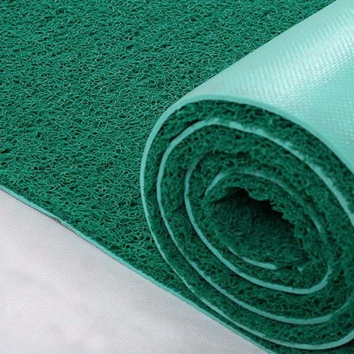 Polyvinyl Chloride-PVC Anti/Non Slip Floor Coil Mat; (3 x 1.5) Ft, Anti-Fatigue (PVC) Plastic Door Coil Mat, Waterproof & Hard Rubber Plastic Floor/Door Coil Mat
