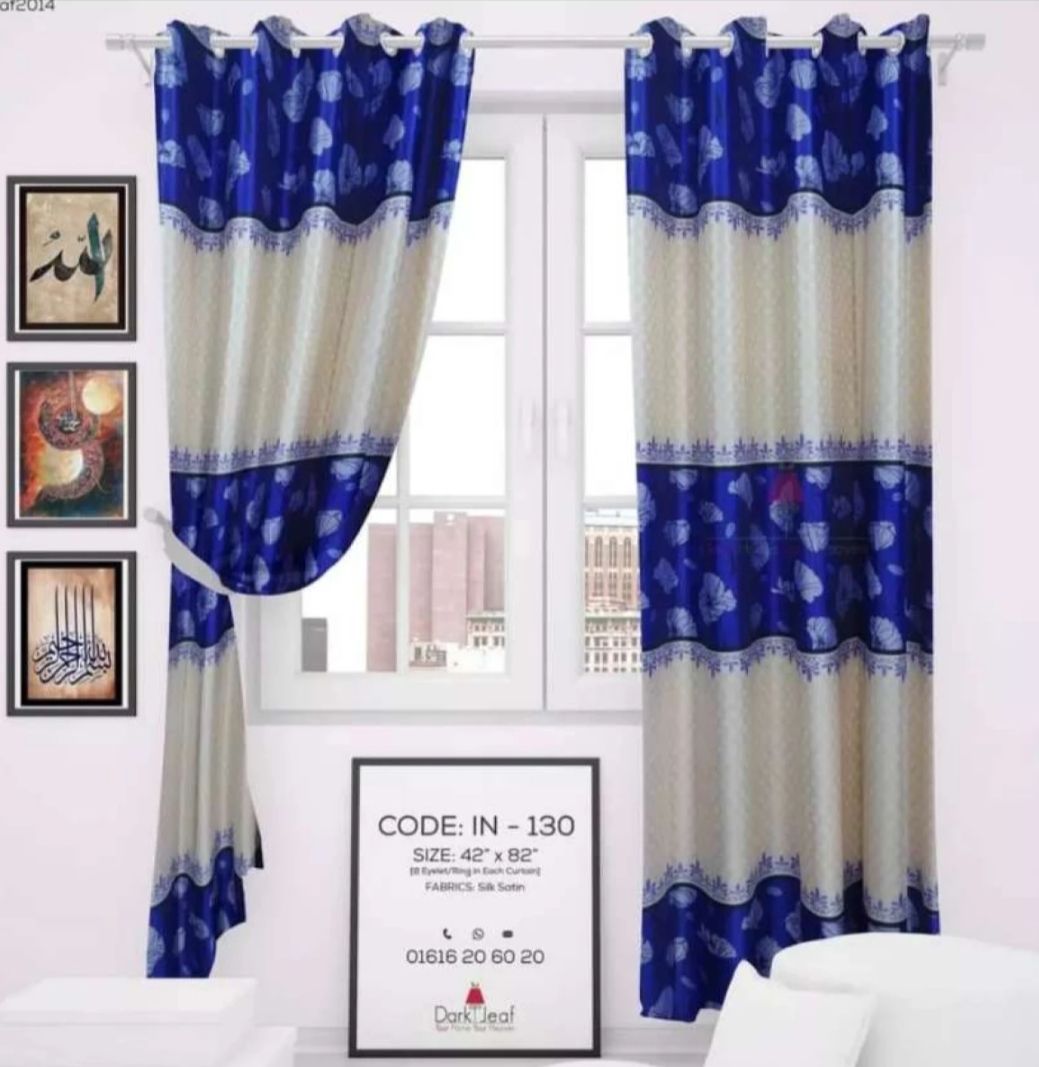 Synthetic New Exclusive Curtain 1pcs - Porda