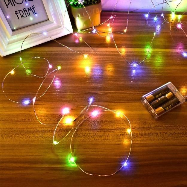 (Whole Sale Price) Battery Operated Decorative Party String Fairy Lights For Decoration -  Rgb Light - Rgb Led Strip Light - Rgb Light