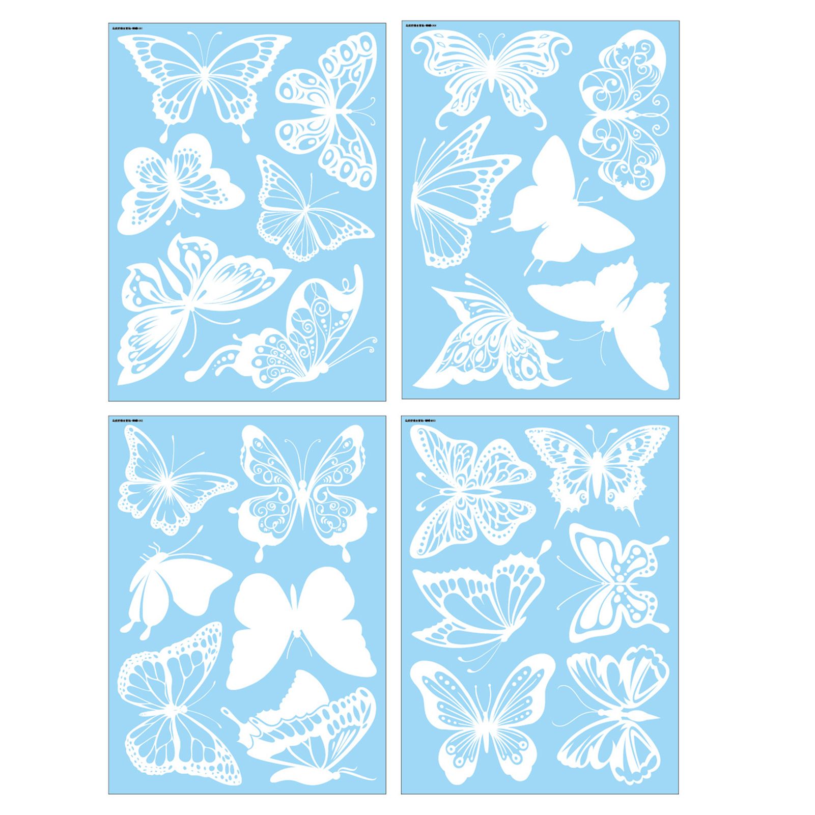 Window Sticker Durable Elegant Butterfly Shape Window Sticker