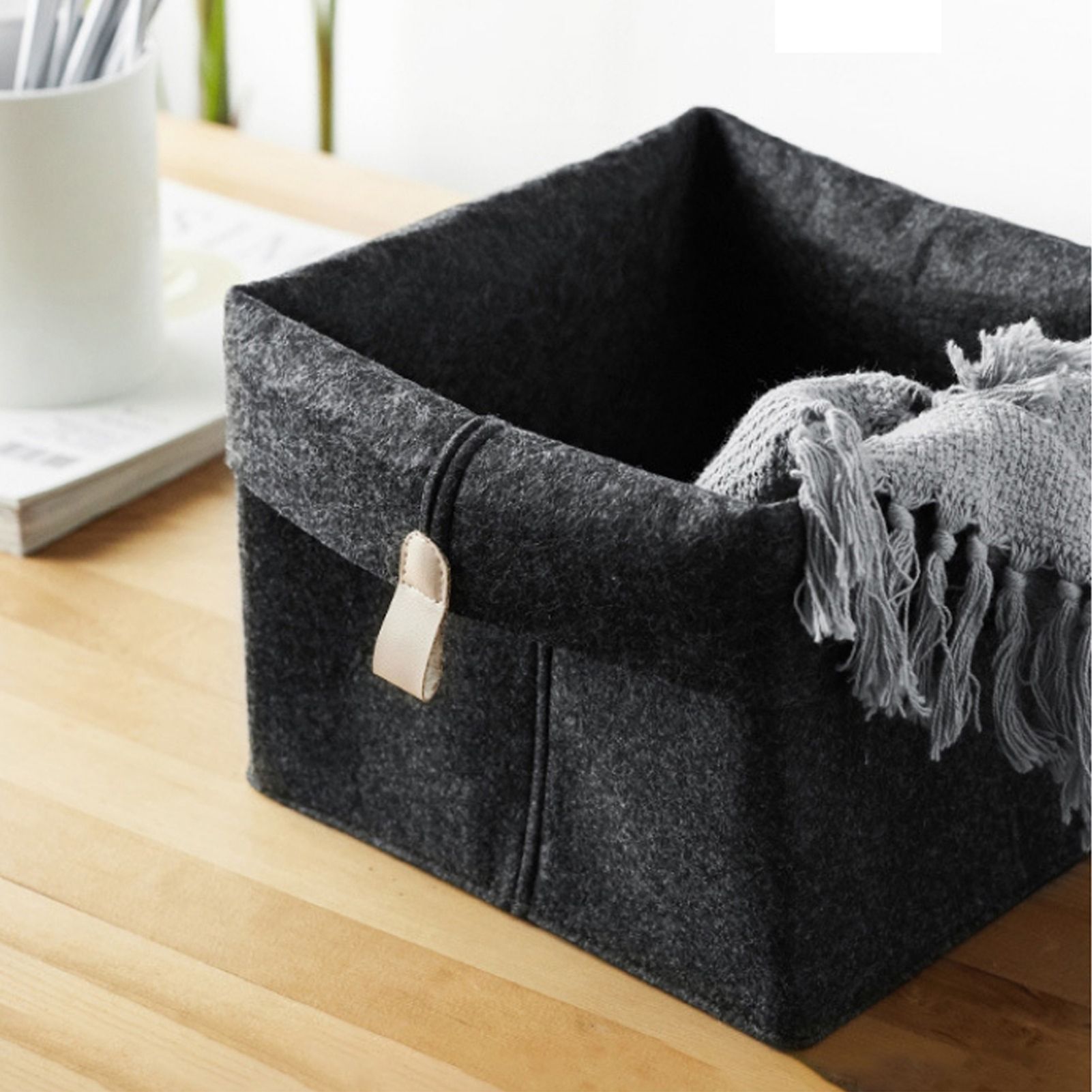 Storage Basket Multipurpose ic Felt Storage Basket Sundries Organizer