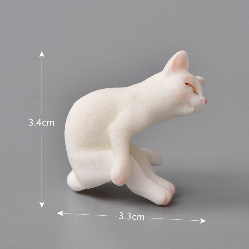 Cartoon Cute Model s Miniatures Resin Figurines Terrarium Figures DIY Moss Landscape Accessories Doll House Decor