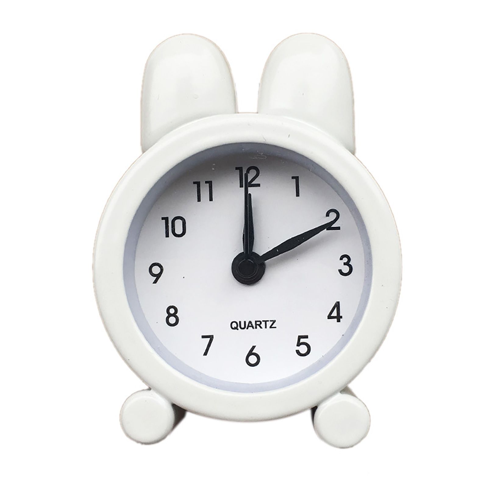 Table Alarm Rabbit Design School Supplies Plastic Cute Mini Metal Alarm Clock for Student