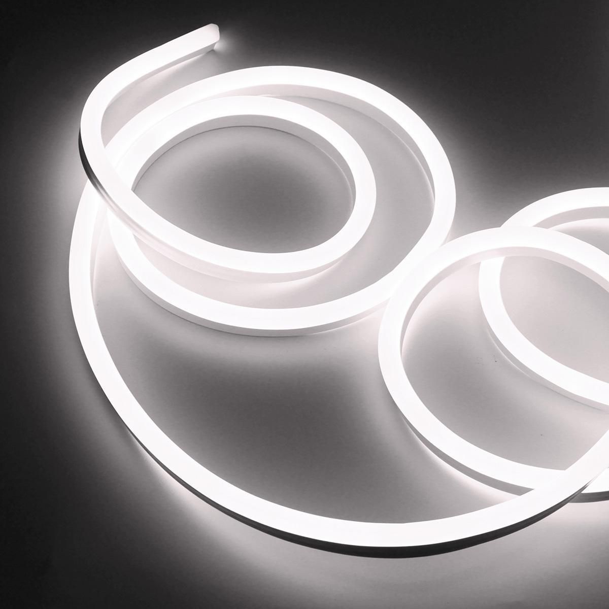 5m 2835 LED Flexible Neon Rope Strip Light Christmas Xmas Outdoor Waterproof