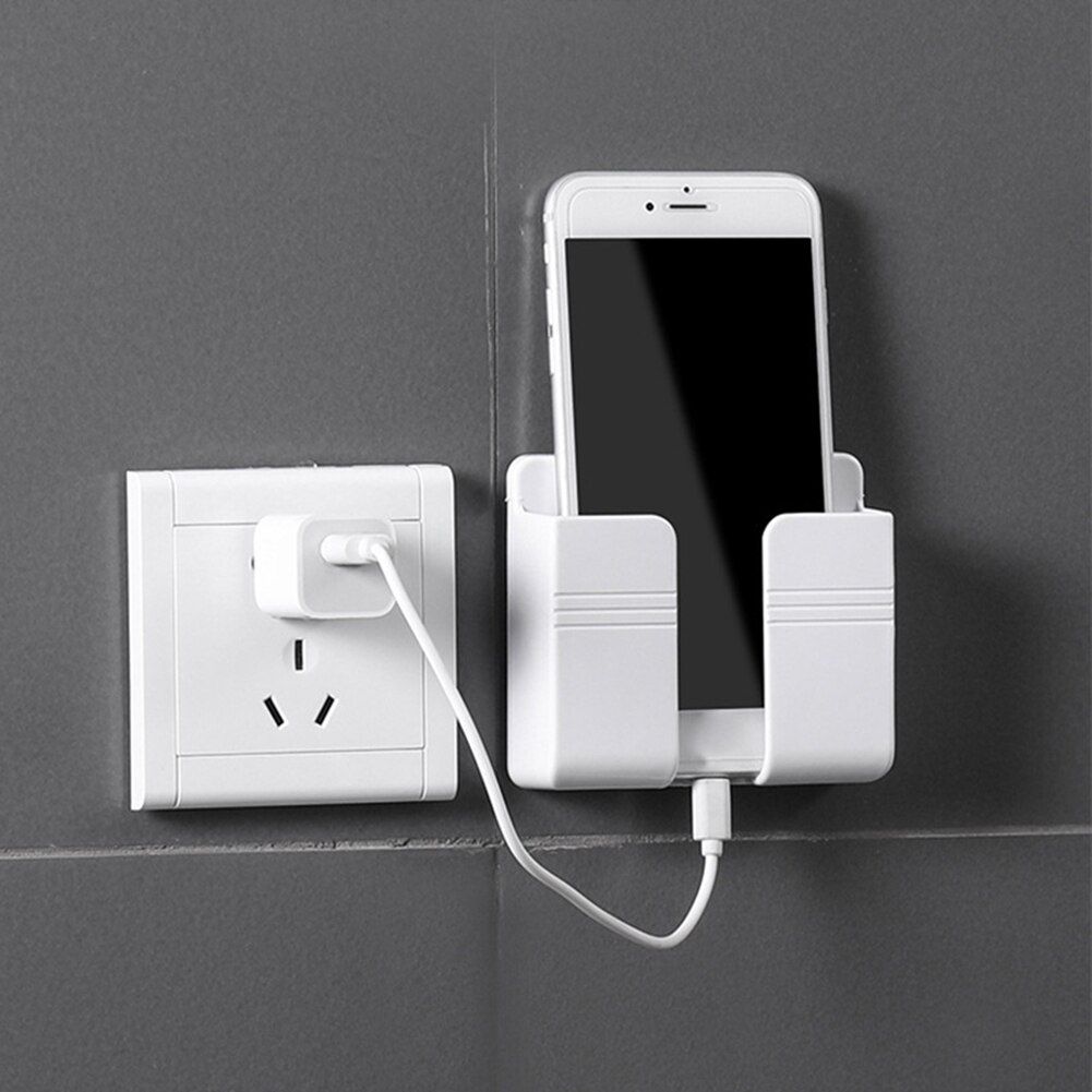 Wall Phone/Remote Holder Storage Box Remote Control Storage Organizer Case