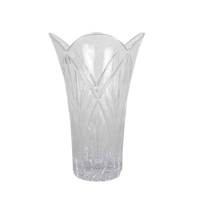 Glass Flower Vase Transparent Made By Glass Product Height 10 Inch Wide 6 Inch