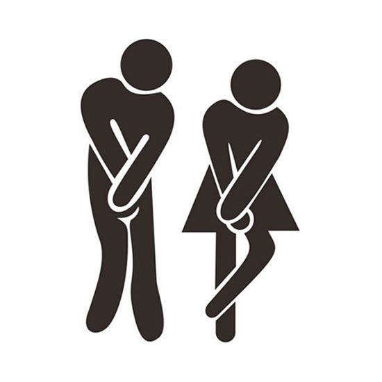 Men Women DIY Home Decoration Decal Toilet Sticker Wall Decor Art Bathroom Mural