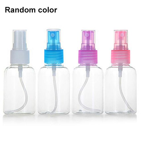 5 Pcs Transparent Clear Plastic Perfume Storage Atomizer Empty Spray Bottle 50ml