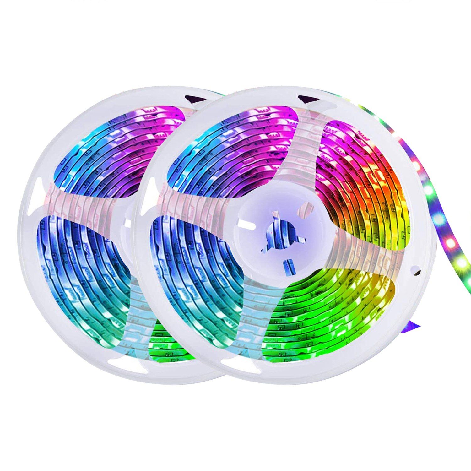 Harmony LED Strip Lights 10M Flexible 5050 RGB Strip Lights with 44 Keys Remote for Home Bar Christmas Halloween Party(US Plug)