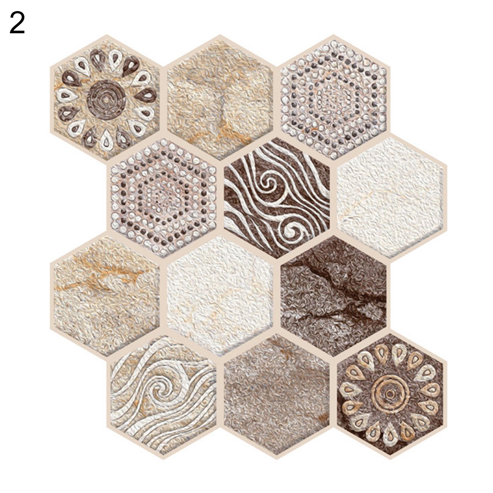 Bksplash Sticker Non-slip Stain Resistant Floor Stickers