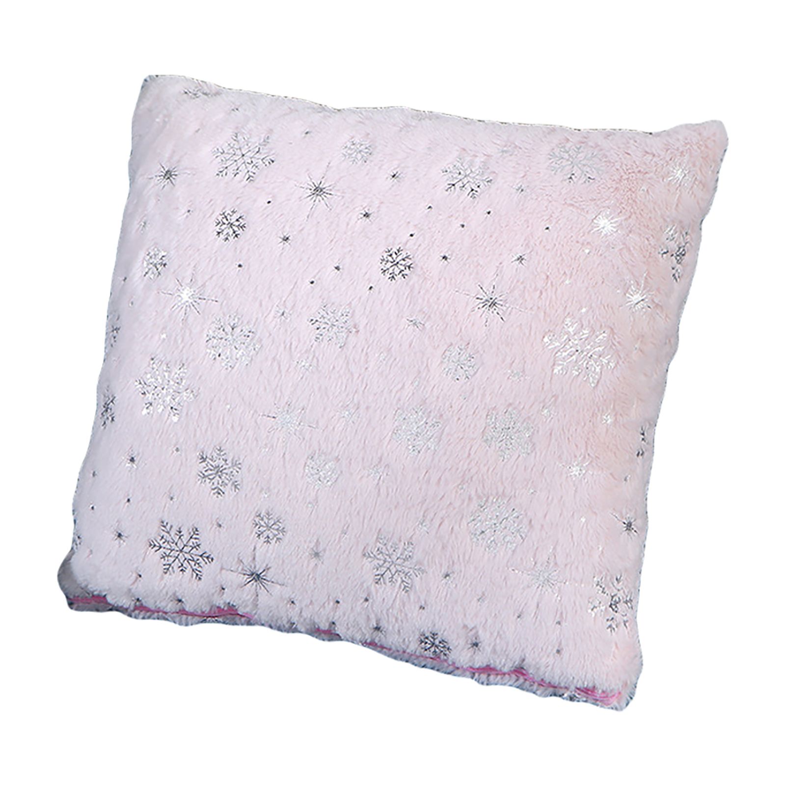 Christ Throw low Cover Warm Embroidered Snowflake 43x43cm Throw low Case