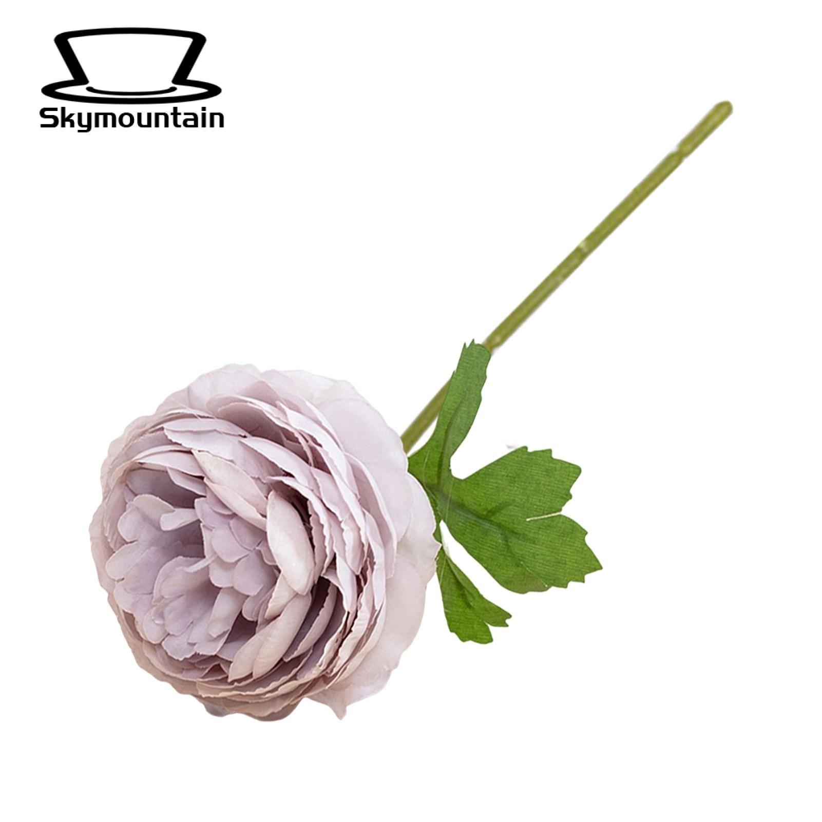 Skymountain Fake Flower Lifelike Looking Artificial Peony