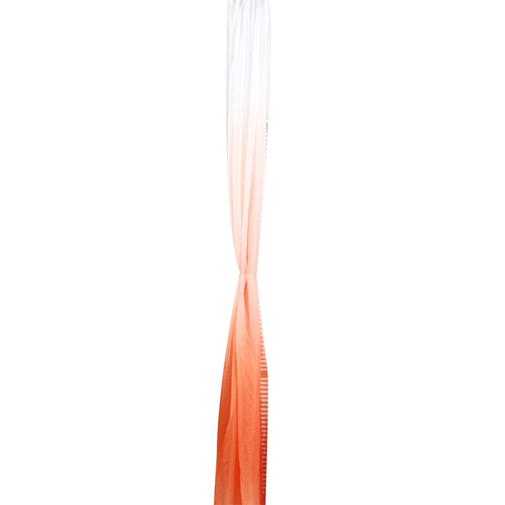 Gradient Color Sheer Tulle Window Curtain Drape Bedroom Balcony Home Decoration