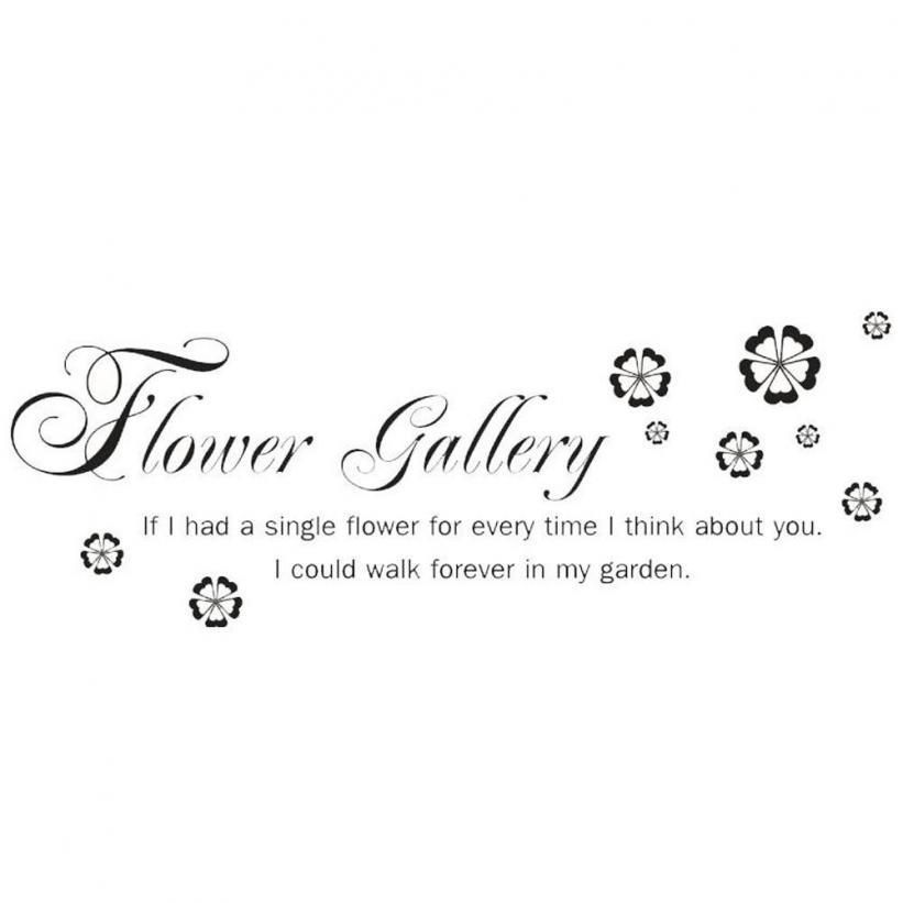 English Letters Sentences Wall Decal Beautiful Bedroom Living Room Background Sticker Decor