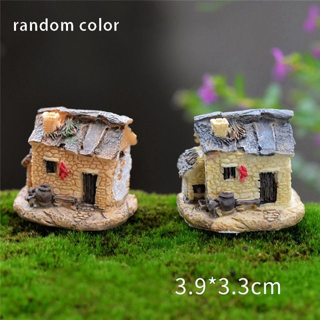 Mini Decoration Dollhouse Figurines Miniatures Fairy Landscape  Terrarium Figurine Bonsai Garden Decor