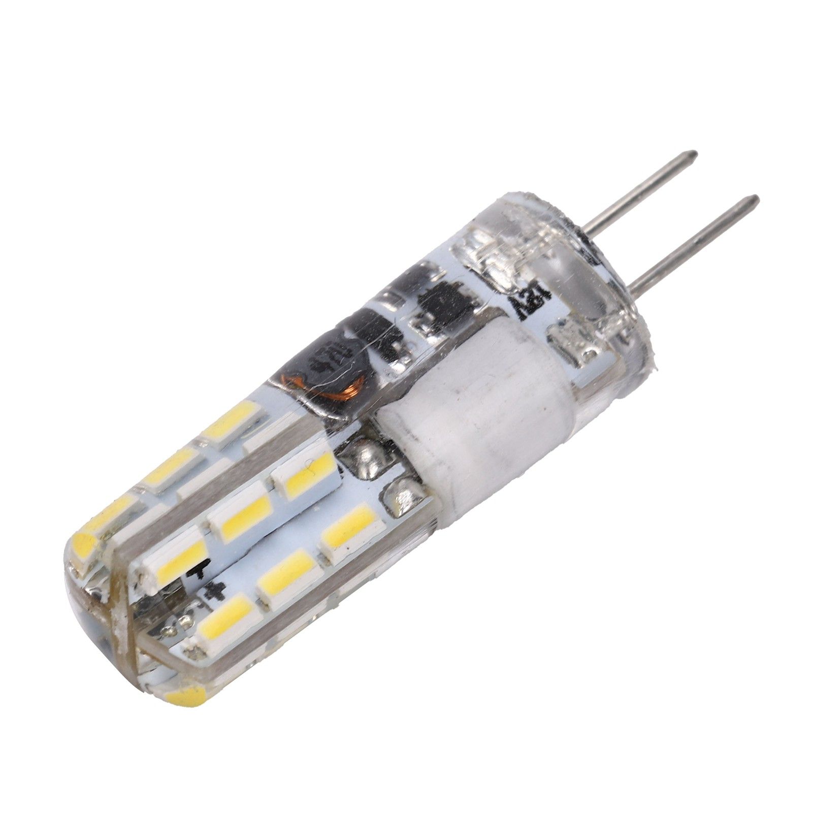 G4 24LED Light Bulb 2W 200LM Bi Pin Non-Dimmable For Chandelier /DC 12V