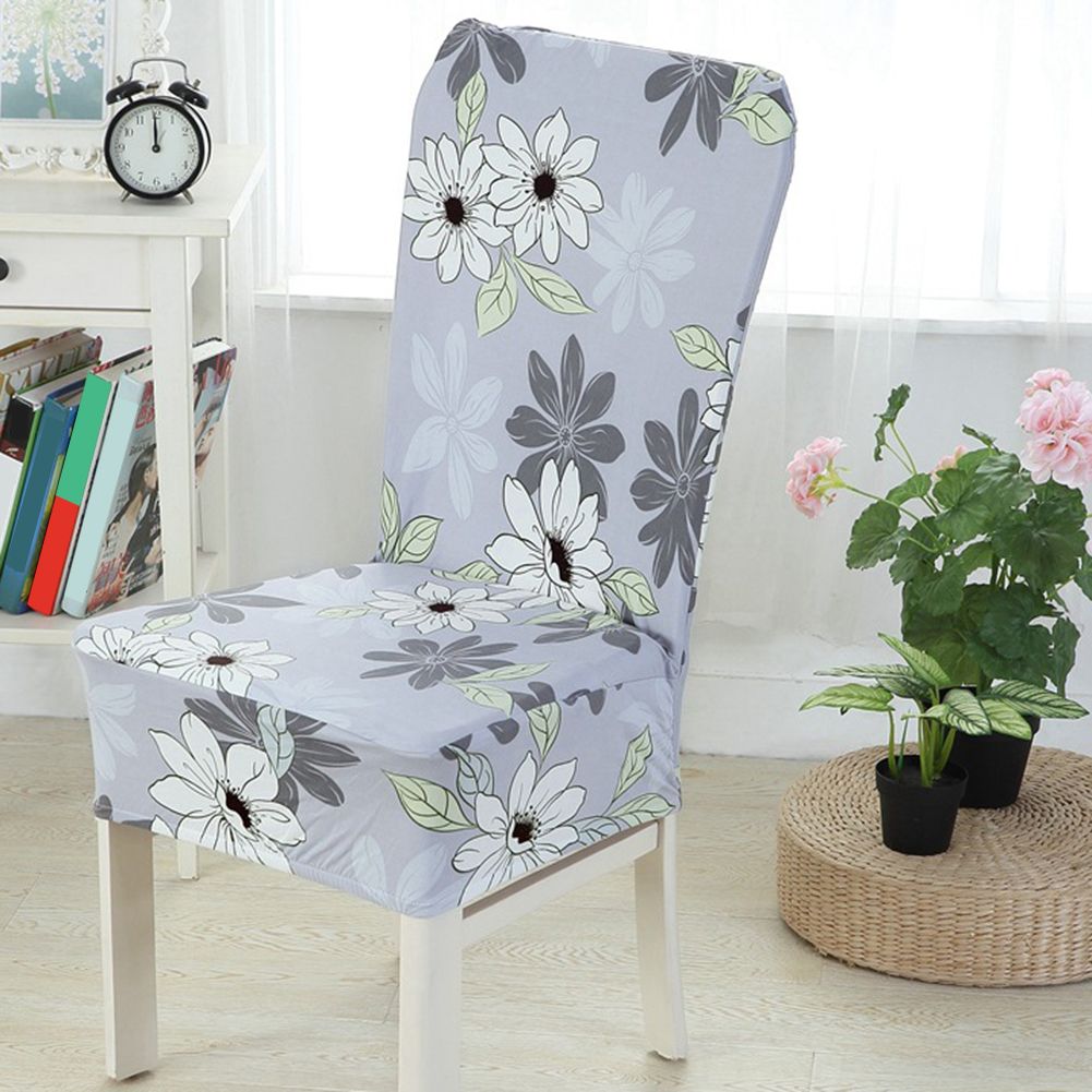 Stretch Elastic Dining Seat Chair Cover Restaurant Banquet Slipcover Home Decor