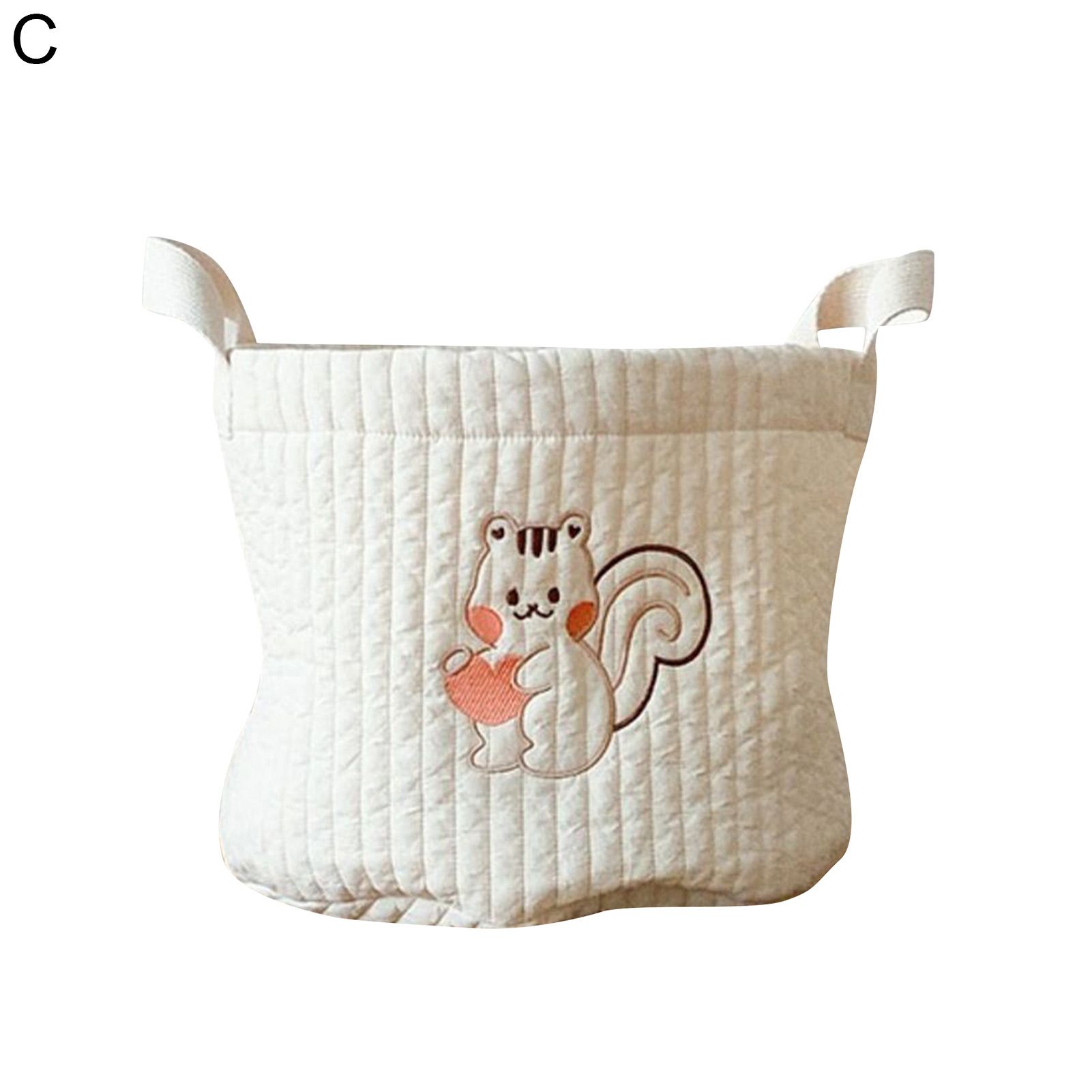 Organizer Box Soft Texture Round Porle Clothes Diaper Storage Box