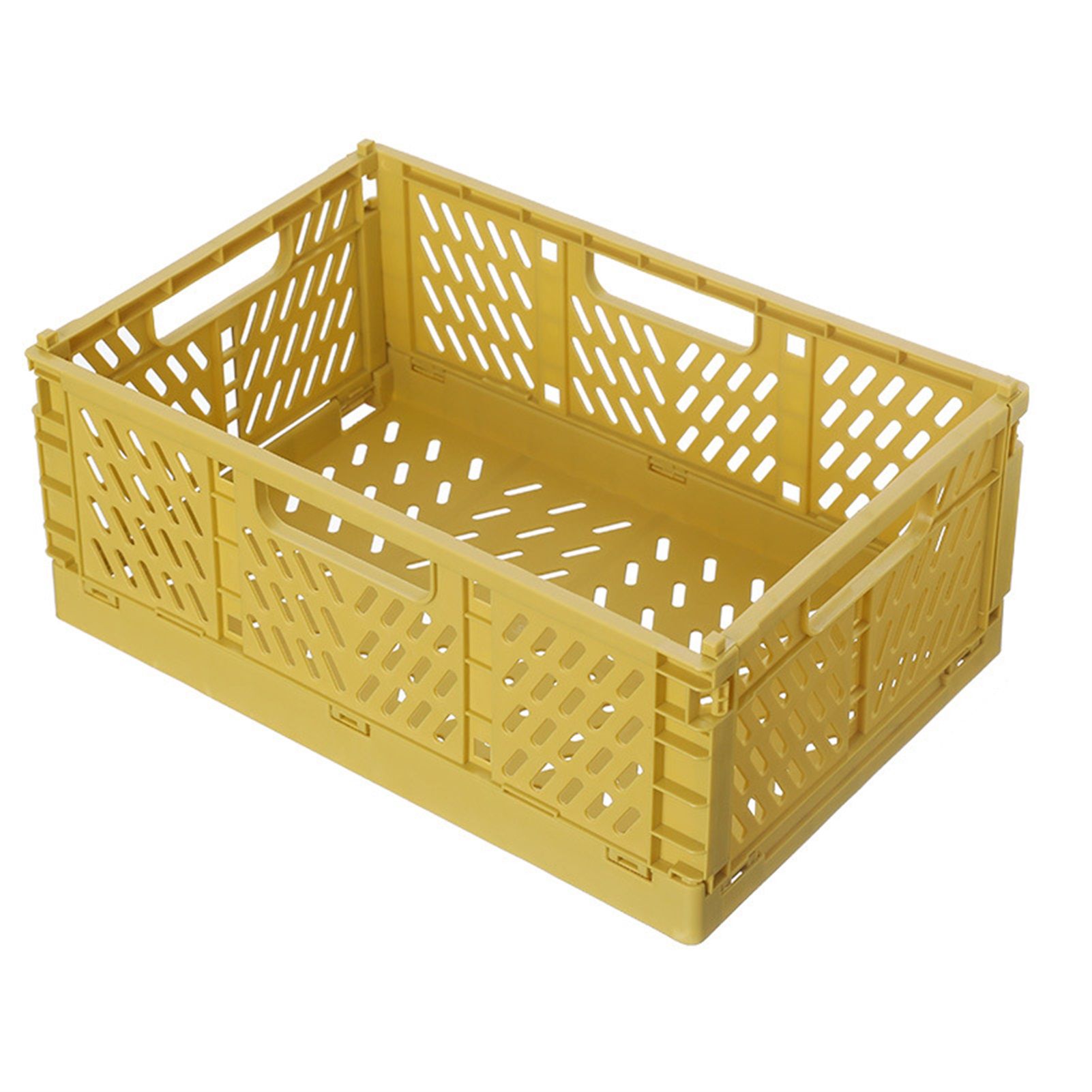 Food Organizer Basket Anti-deform Hollow Structure Easy Assembly Storage Basket