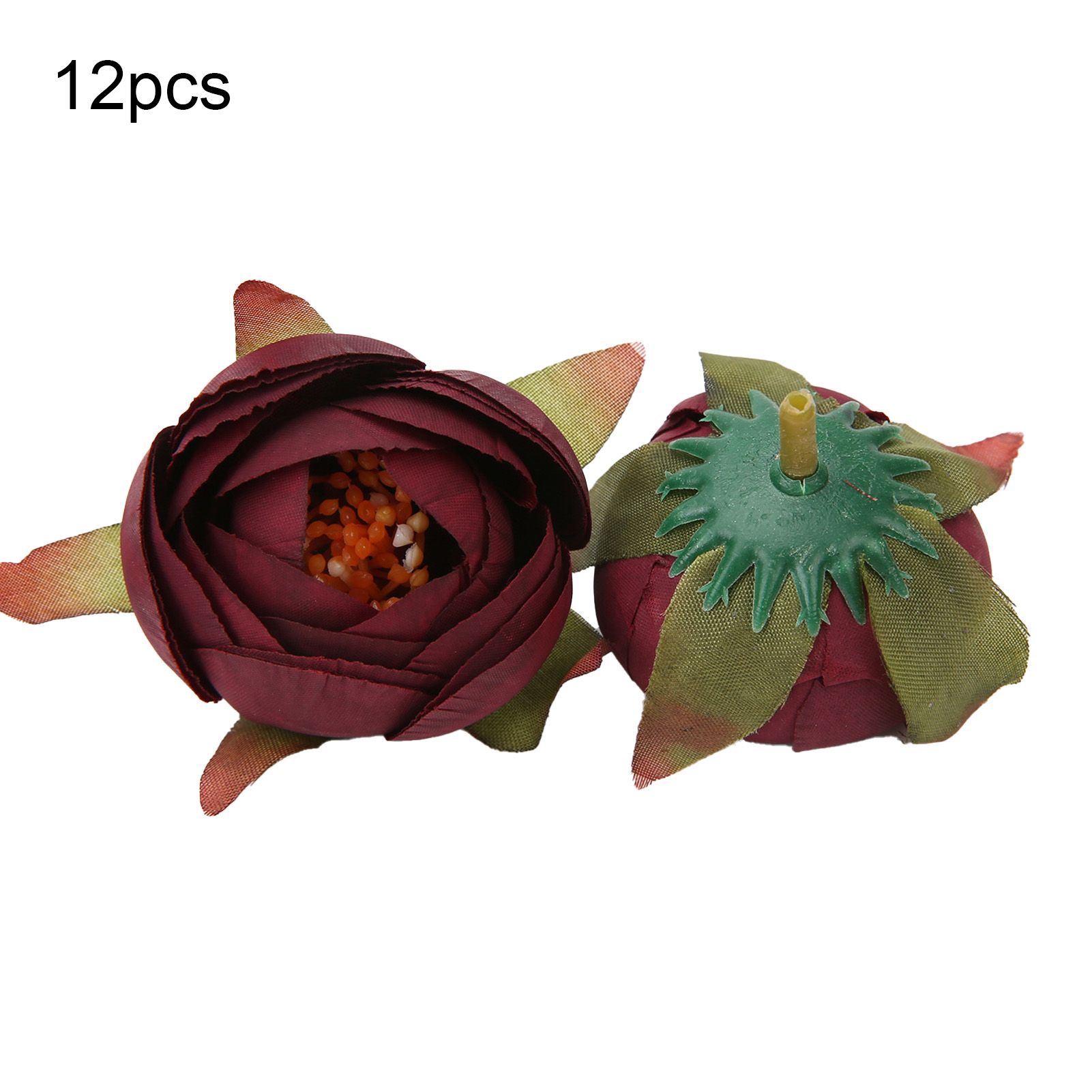 1 Set Vivid Artificial Flower Visual Effect Faux Silk Flower Multi-use All Match Simulation Flower for Home