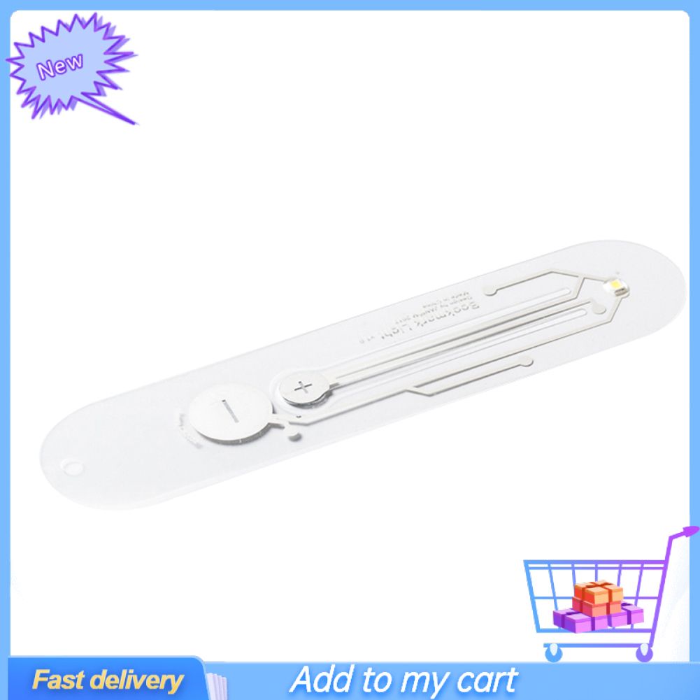 Creative LED Ultra-slim Mini Bookmark Light Bending Book Reading Nightlight
