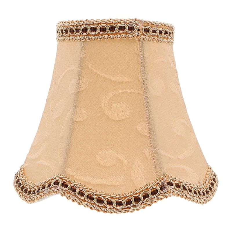 BRADOO- Table Lamp Shade Fabric Cloth Clip on Light Shades Lamp Cover Drum Shade Lampshade Bulb for Floor Lamp Home