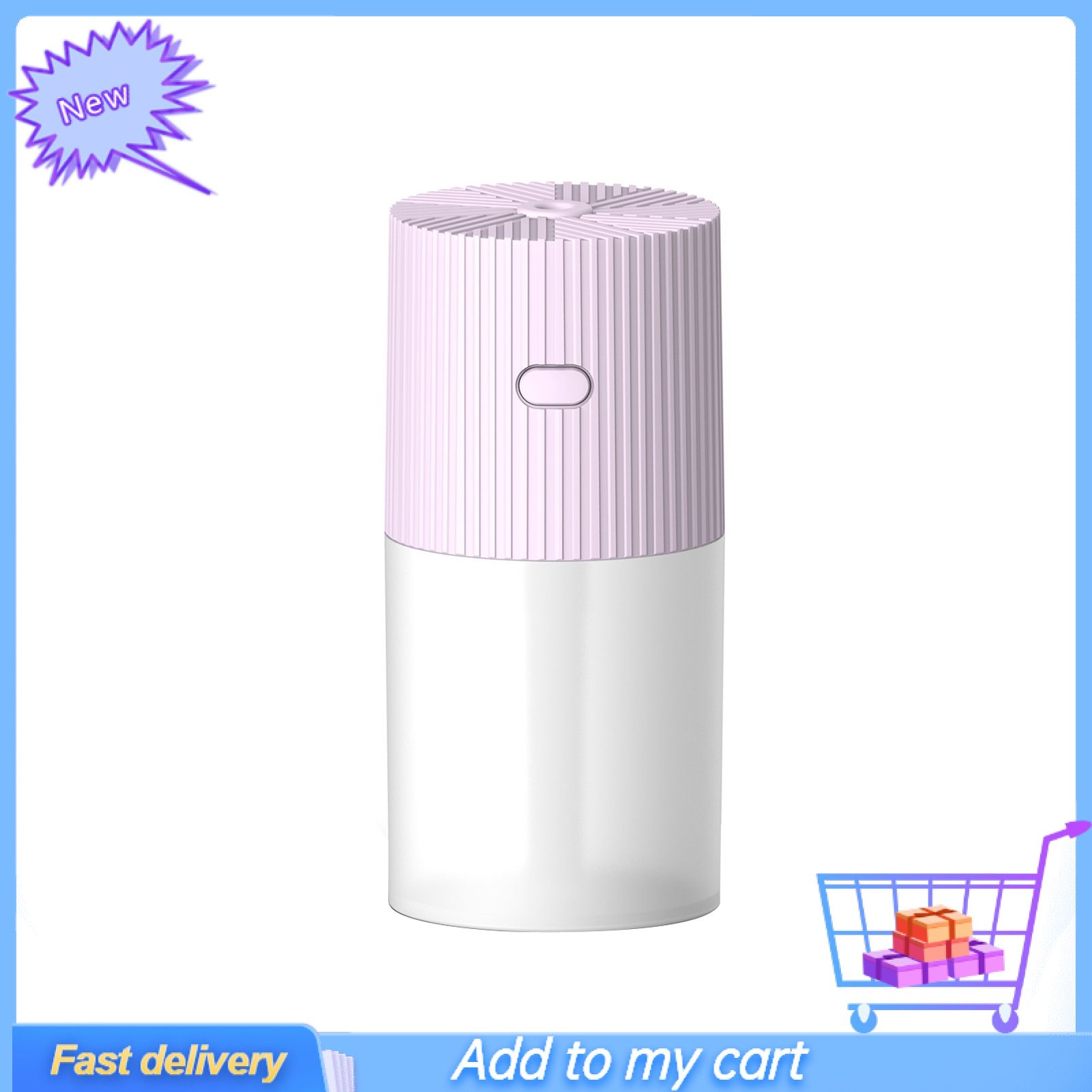 300mL Mini Portable Household Dual Modes Air Humidifier Cleaner Night Light
