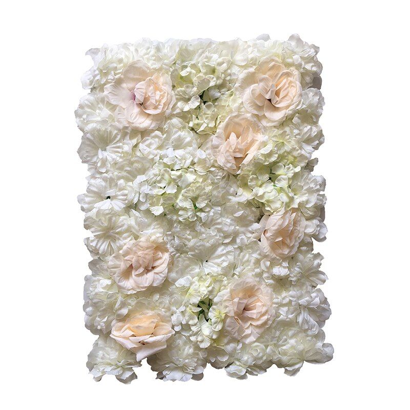 Hot flower wall 40x60cm silk rose artificial flowers wedding decoration  romantic for wedding background decoration