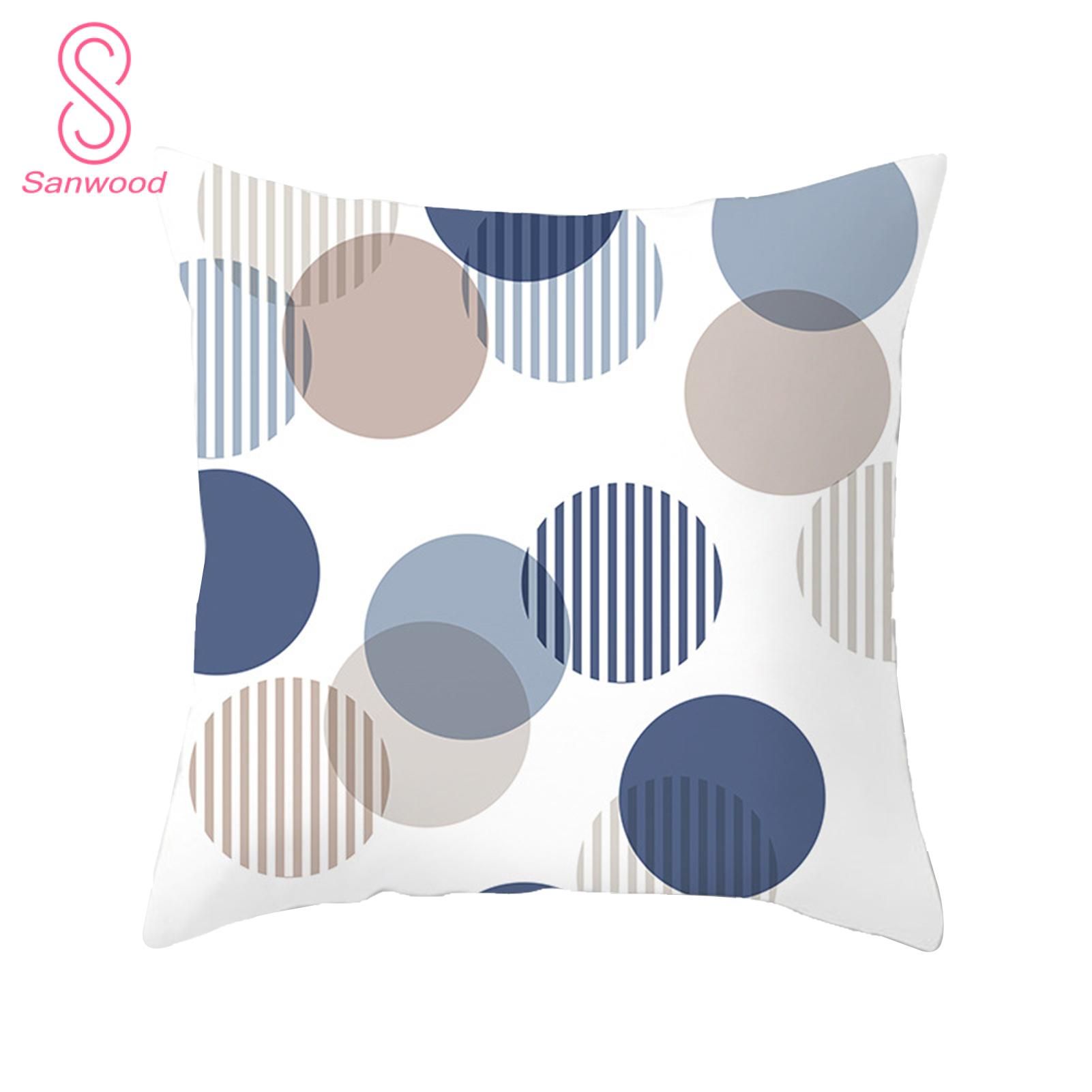Pillowcase Wrinkle-resistant Creative Geometric Cushion Cover