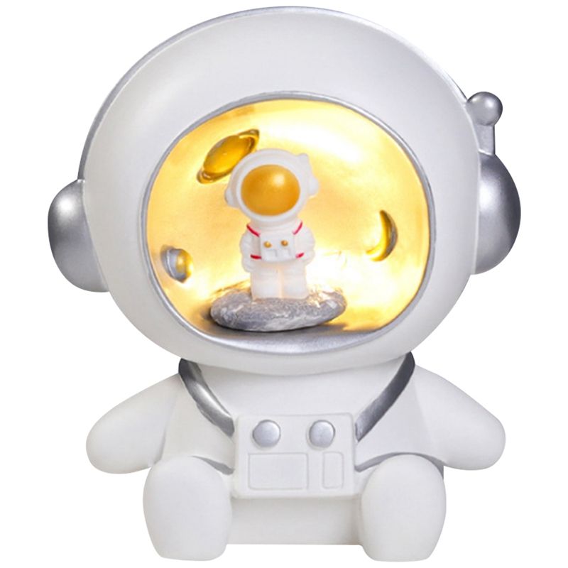 Astronaut Creative Night Light Vinyl Accessories Light Creative Home Decor Light Piggy Bank for Children Baby Gift