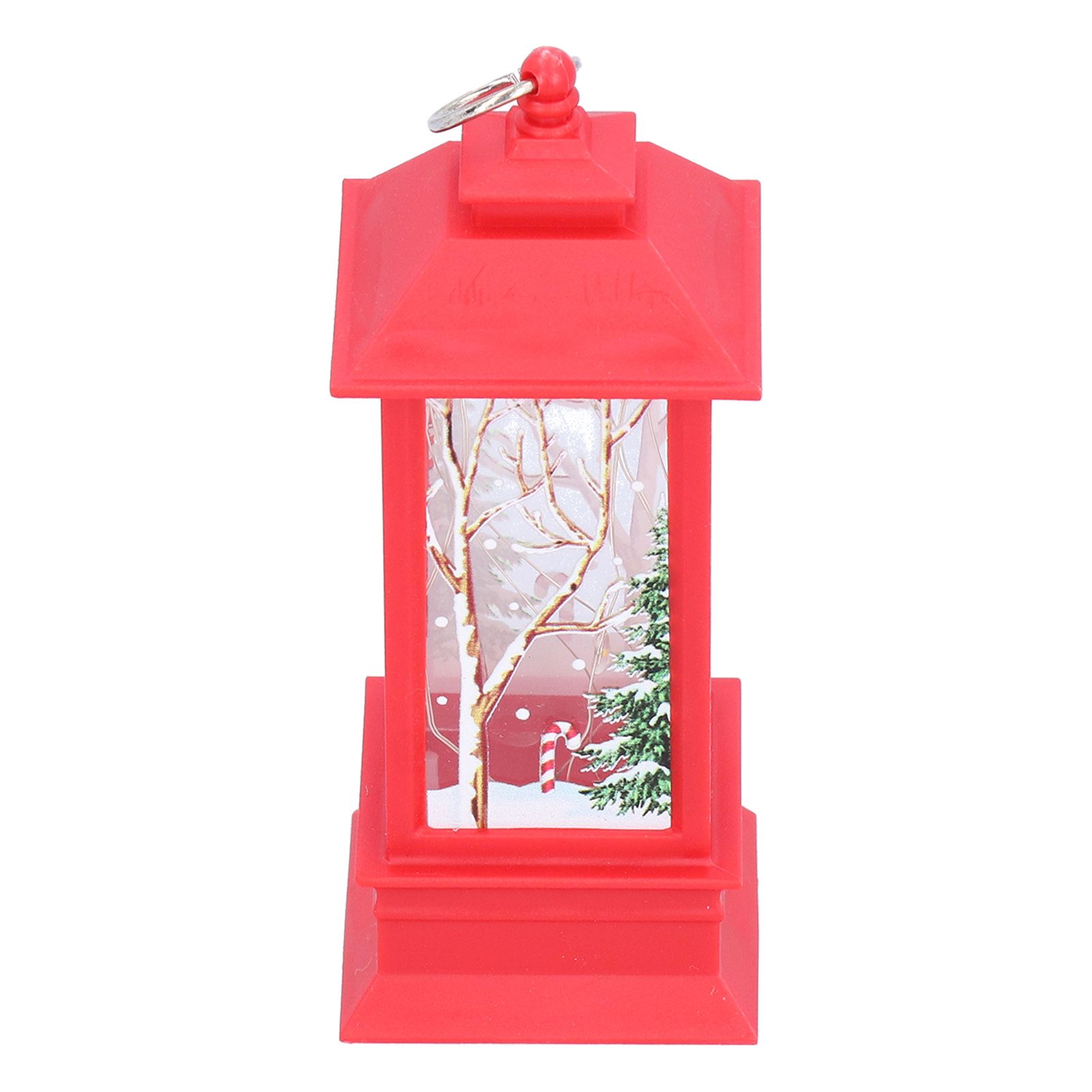 Christmas Glowing Decorative Light Portable LED Small Hanging Lamp Santa Claus