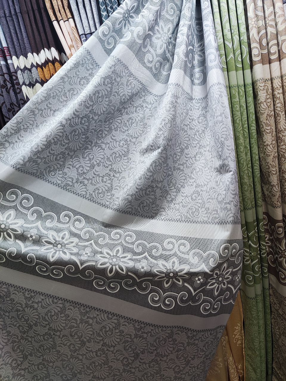 caina syenthatic cutain1 pc door/Window curtain