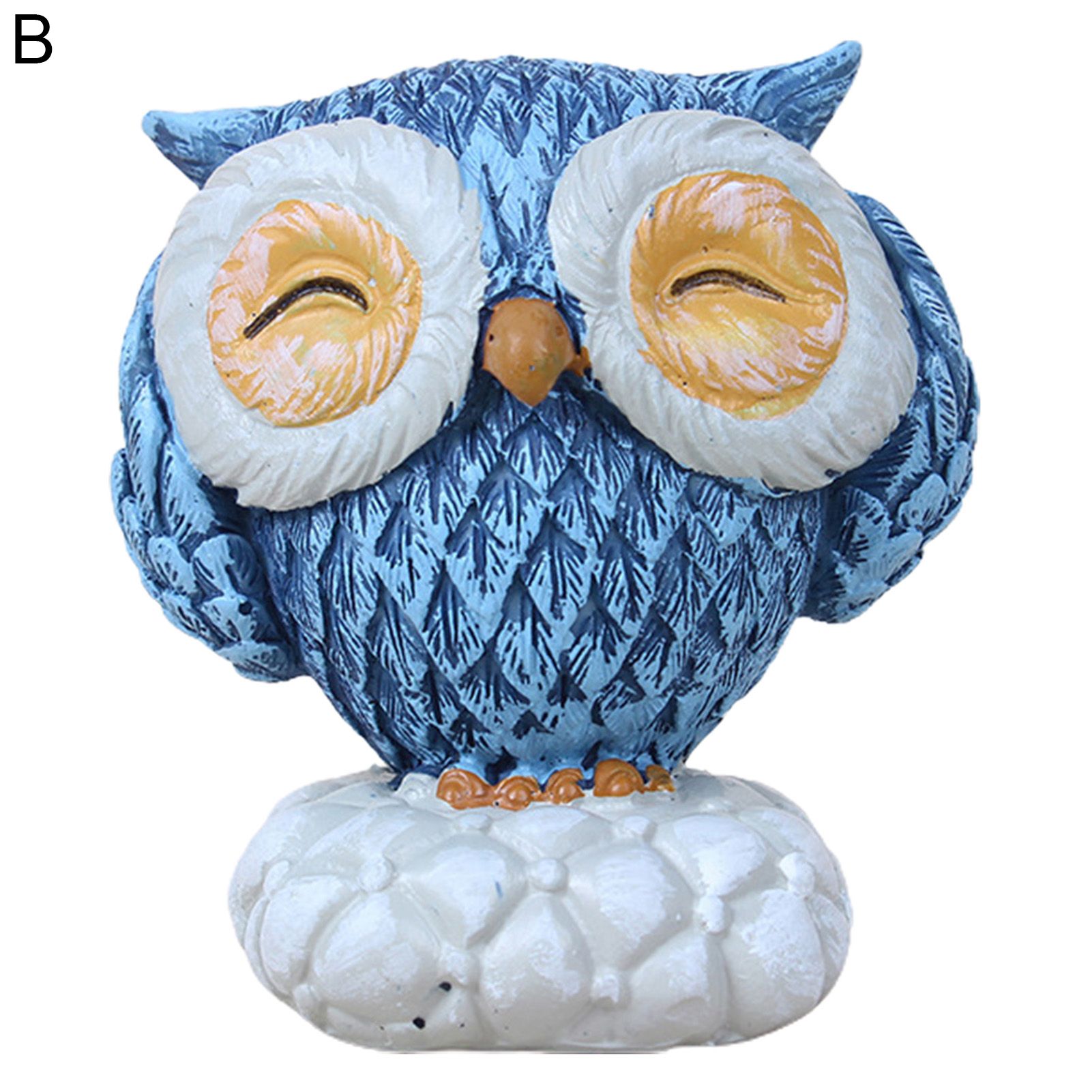 Owlniature Wear-resistant Memo Clip Owl Figurine