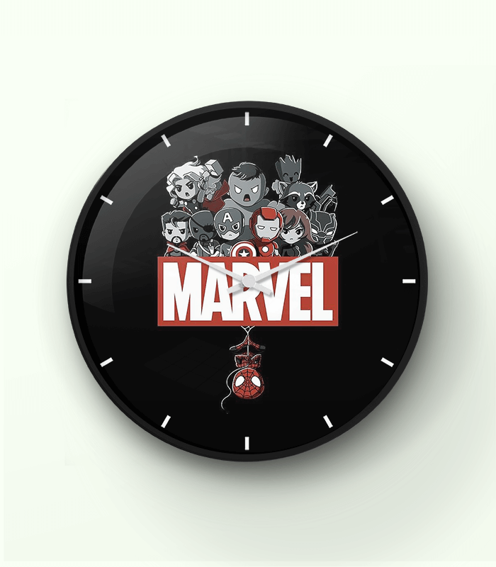 Paperboat Marvel BH Wall Clock  14 Inch