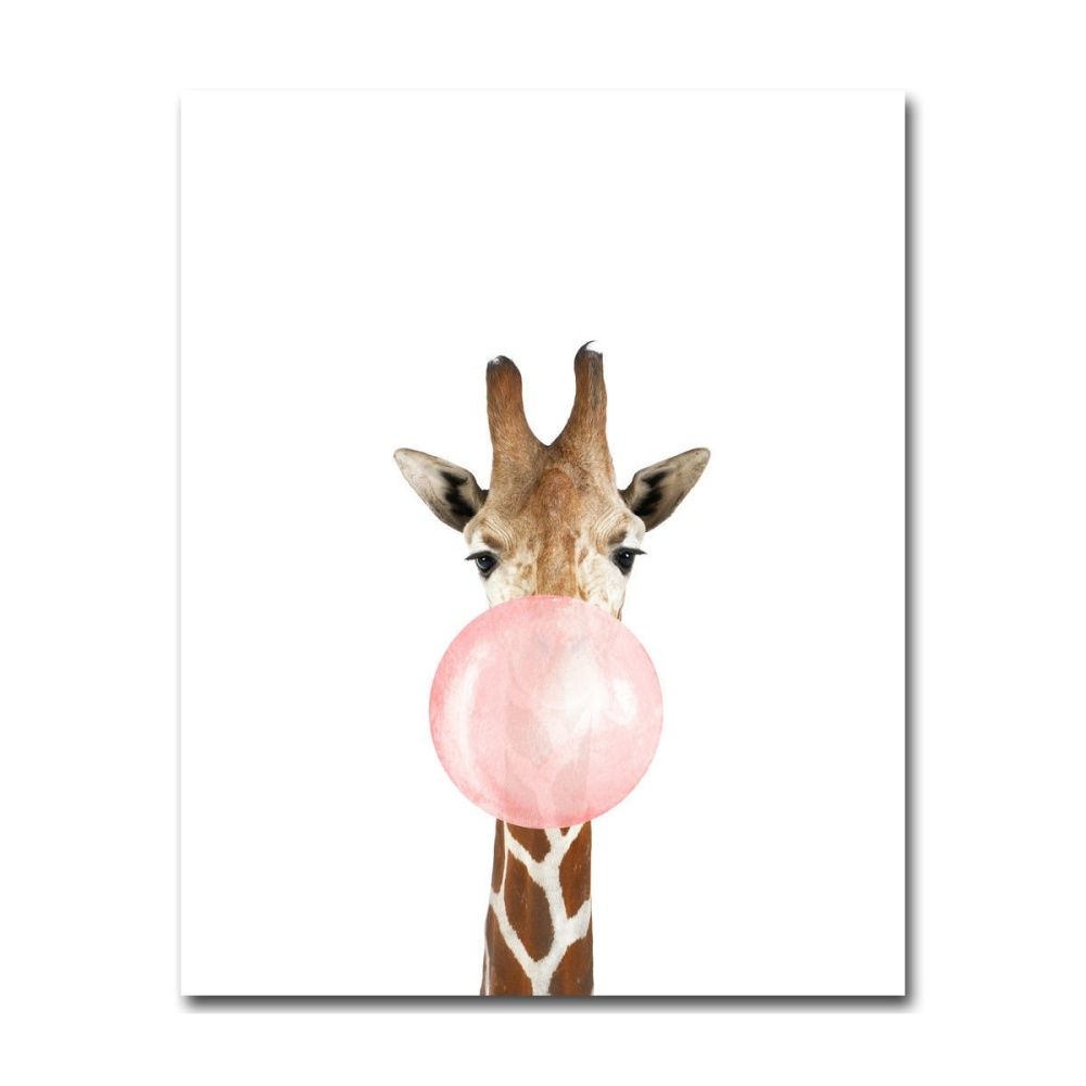 Common Funny Koala Bear Zebra Canvas Poster Nursery Wall Art Print Baby Room Decoration