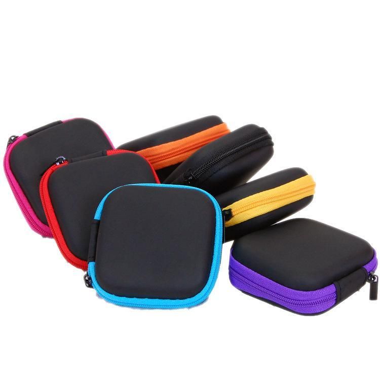 Fashionable Portable Earphone Bag USB Cable Charger Container Key Jewelry Bag Gift for Birthday Christmas Halloween