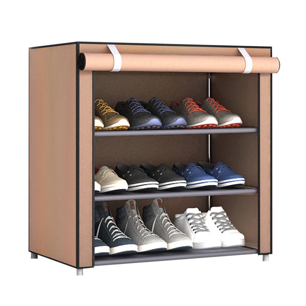 MA Non-Woven Fabric Shoes Rack Shoes Organizer Bedroom Dormitory Shoe Racks