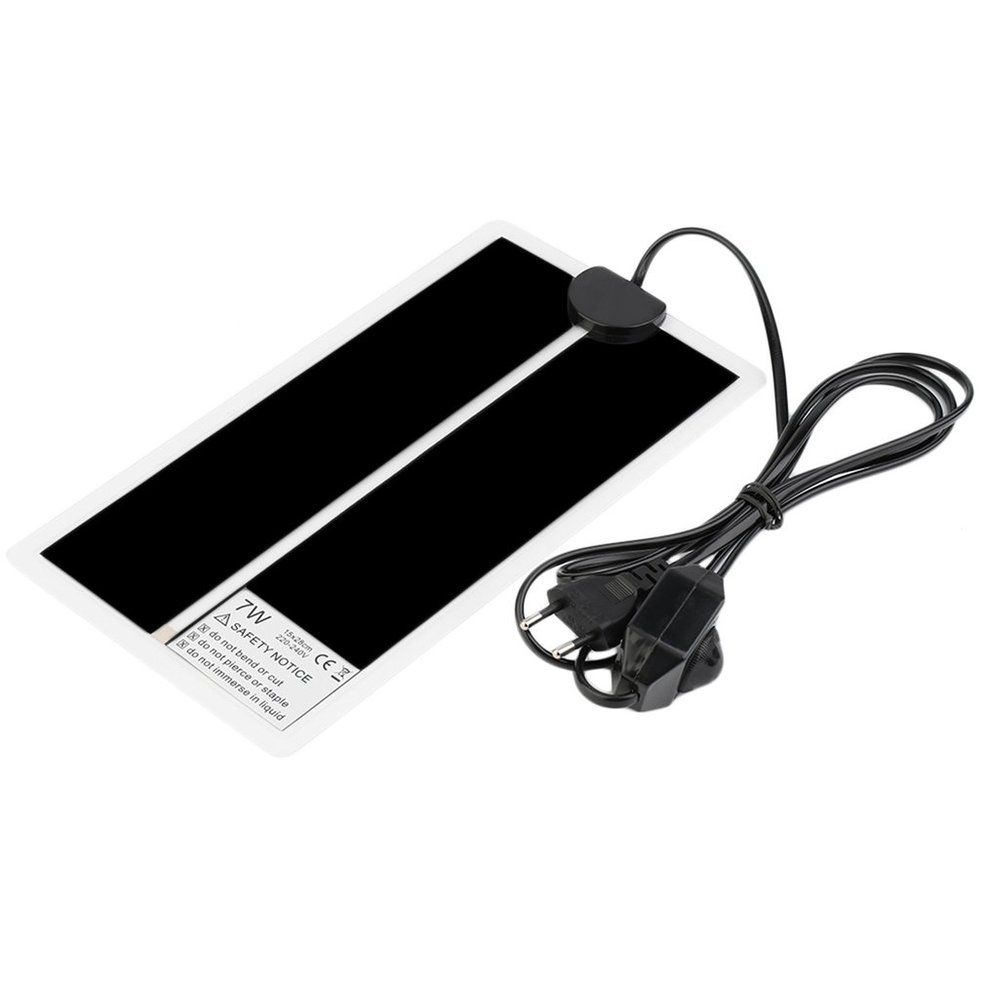 MA 7W EU 220V Adjustable Temperature Reptile Heating Heater Mat Heating Pad For Pet